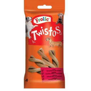 Frolic  Twistos hovězí 105g/18ks